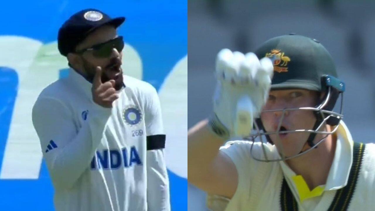 WTC Final 2023: Virat Kohli Mocks Steve Smith's Hilarious Expressions After Being Stunned From Mohammed Shami's Delivery